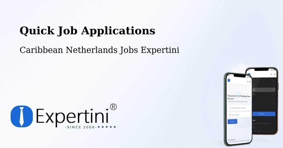 Quick Apply Feature – Windwardside - Caribbean Netherlands Jobs Expertini